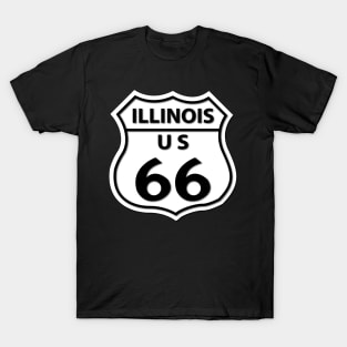 Route 66 - Illinois T-Shirt